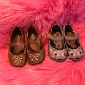 Mini Melissa Mary Jane shoes lot